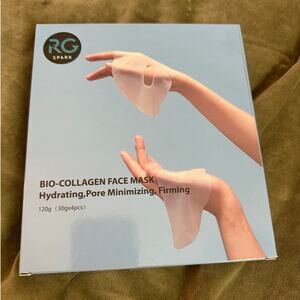 NEW 4 Pack Collagen Face Mask Hydrating Sheet Overnight Mask